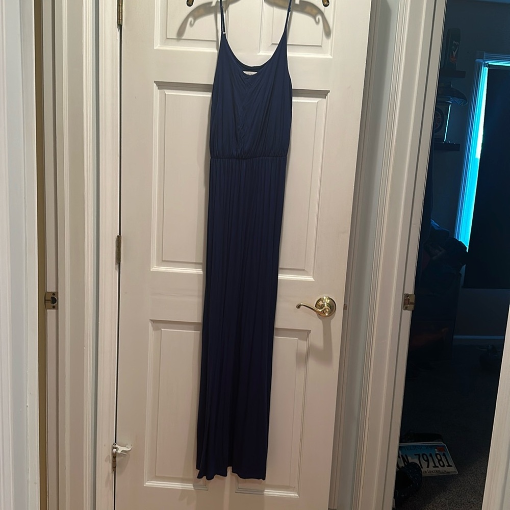 Beach maxi dress, comfortable and flattering.